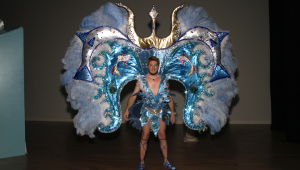 Mardi Gras Designs Costume for David Richerson's Poseidon Costume Design by John Zeringue for the Krewe of Amon-Ra